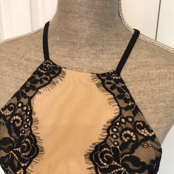 Marciano Peplum Halter Top - Picture 3 of 8